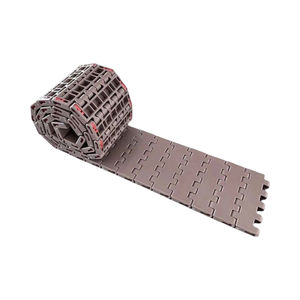 1600 Food Grade Modulaire Platte Band Plastic Kettingplaat Limiettype Transportband voor Voedsel- en Drankenverpakkingslijnen - Product Image 1