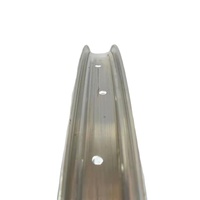 Jante de vélo de ville/cross-country en alliage d'aluminium à paroi simple de 26 pouces, 36 trous, avec frein V, légère et de haute qualité