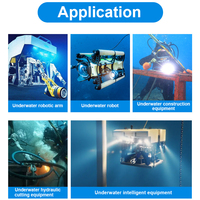 Câble de liaison ROV en fibre optique monomode à flottabilité nulle avec alimentation par fil de cuivre pour véhicule sous-marin, drone, caméra