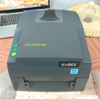 Imprimante thermique de codes-barres de bureau Godex G500/G530 300 dpi avec une largeur d'impression de 4 pouces pour reçus et bordereaux d'expédition, utilisation au bureau, en stock