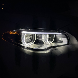 Fari anteriori Full LED con Angel Eye in stile LCI per BMW Serie 5 F10 <span class=keywords><strong>F18</strong></span> & M5 (2011-2017) - Modello CCTC 520i 535i 525i - Product Image 2