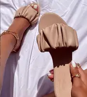 थोक थोक चीन 2021 डिजाइनर नग्न जूता कस्टम खुले पैर के अंगूठे और सैंडल स्लाइड चप्पल महिलाओं
