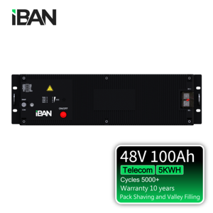 Batterie au lithium-ion Lifepo4 intelligente à cycle profond 48v 100ah 6000, personnalisée en usine pour le stockage d'énergie - Product Image 2
