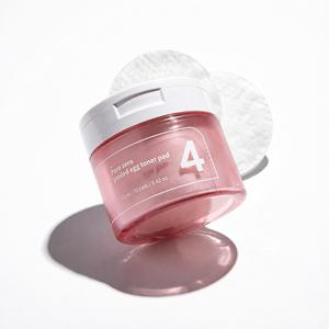 No4 Pore Zero Peeled Egg Toner Pad 150ml 70 Pads Pads exfoliants pour le visage minimisant les pores pour une peau lisse - Product Image 1