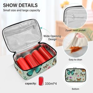 Everyday Insulated Lunch Bag, Durable Thermal Cooler Tote with Mesh Pocket, Lightweight Reusable Food Storage Pouch - Product Image 5