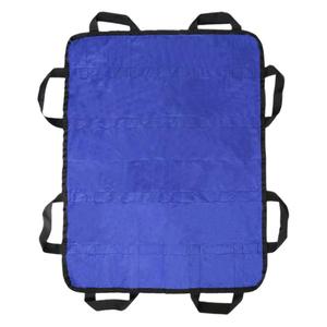 Colchoneta de transferencia para pacientes, azul real y negro, para asistencia de movilidad y reposicionamiento en cama - Product Image 5