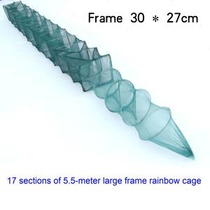 Nouveau <span class=keywords><strong>filet</strong></span> <span class=keywords><strong>de</strong></span> pêche commercial en nylon long très vendu pour la capture <span class=keywords><strong>de</strong></span> homards, écrevisses, crabes et poissons en aquaculture - Product Image 3