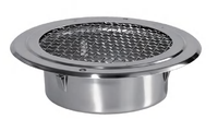 Grille d'aération ronde en acier inoxydable – Anti-rouille, anti-insectes, anti-oiseaux, anti-rongeurs – Pour installations extérieures