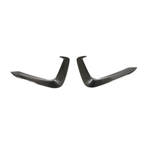 Alette Frontali in Fibra di Carbonio per Paraurti Anteriore S5, Canard per Audi S5 B9 <span class=keywords><strong>A5</strong></span> Sline 2017 2018 <span class=keywords><strong>2019</strong></span> - Product Image 4