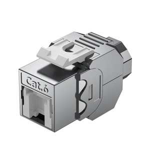 <span class=keywords><strong>สาย</strong></span>เคเบิล <span class=keywords><strong>Cat6</strong></span> FTP 180 แบบไม่ต้องใช้เครื่องมือ °   แจ็คคีย์สโตน RJ45 พร้อมฝาปิดและน็อต, ตัวเชื่อมต่อแบบโมดูลาร์ 8P8C สำหรับ<span class=keywords><strong>สาย</strong></span> Cat5e <span class=keywords><strong>Cat6</strong></span> Cat6a - Product Image 2