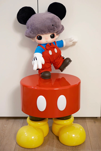Original para <span class=keywords><strong>POP</strong></span> MART DIMOO Mic Key vinilo felpa bolsa nueva figura <span class=keywords><strong>de</strong></span> acción <span class=keywords><strong>de</strong></span> Anime ornamento decoración del hogar muñecas <span class=keywords><strong>de</strong></span> escritorio modelo niñas regalo - Product Image 6