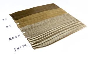 डबल खींचा यूरोपीय वर्जिन मानव बाल सिल्की सीधी बनावट एकल-हाथ के उच्चतम लंबे अनुपात के लिए सभी रंग - Product Image 4