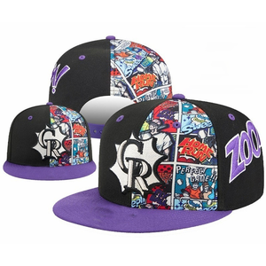 Gorras New Era Originales de Alta Calidad, Estilo Snapback de 6 Paneles, Visera Plana, Gorras Deportivas de Béisbol, Estructuradas, Hip Hop, para Exteriores, Playa, Mujer - Product Image 4