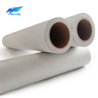 Papier de protection gris pour traceur, rouleau de papier pour l'industrie du vêtement, 45 g/m², 48,8 g/m², en vente