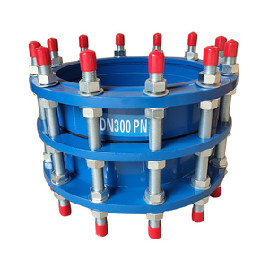 Quá trình đúc JIS tiêu chuẩn đôi Mặt bích sắt có thể tháo rời khớp Truyền tải điện 30mm Kích thước Ống mở rộng áp lực cao - Product Image 2