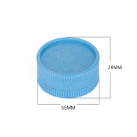 Moulin à herbes sèches biodégradable en plastique, 55 mm, 2 pièces, écologique, pour tabac à rouler, avec logo personnalisé, vente en gros, pas cher