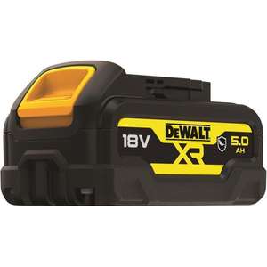 Paquete de Baterías de Iones de Litio Dewalt de 18 V y 5.0 Ah XR para Herramientas Eléctricas - Product Image 1