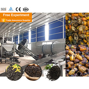 Línea de producción de fertilizante orgánico fermentado de vaina de cacao de estiércol de conejo animal - Product Image 6