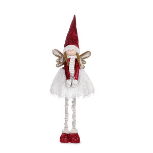 Decoración Navideña, Figura de Ángel Navideño con Ángel de Pie Flexible para Decorar Estantes y Repisas, Decoración Festiva para el Hogar - Product Image 6
