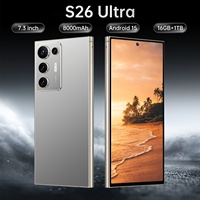 Nouveau téléphone intelligent 5G 2026, grand écran de 6,1 pouces, smartphone multifonctionnel