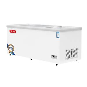 Zhu Feng Supermercado Congelador horizontal de gran capacidad Gabinete de almacenamiento en frío horizontal para exhibición de carne congelada Refrigerado - Product Image 1