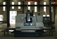 Centre d'usinage CNC 4 axes VMC1580 de type vertical BT40/BT50, commande Fanuc, pour moules de grande taille et pièces structurelles, avec ATC 24 pièces
