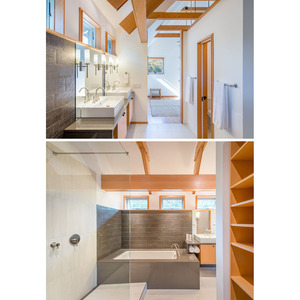 Casa prefabricada de diseño moderno con estructura de acero ligero para uso residencial - Product Image 1
