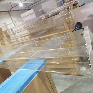 SMOOTH Acrílico Clear Chuppah Fantasma desmontable Acrílico transparente Chuppah Mandap Wedding clear Chuppah Stand - Product Image 2