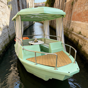 Bote Eléctrico <span class=keywords><strong>de</strong></span> Alta Calidad para Recreación Acuática, Bote <span class=keywords><strong>a</strong></span> <span class=keywords><strong>Pedal</strong></span> con Toldo para Beber Té y Hacer Paseos Turísticos - Product Image 1