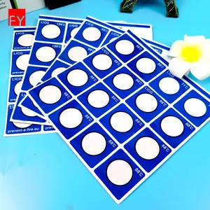 Hot Selling Color Changing Temperature Sticker Indicator Waterproof Reversible Temperature Indicator Sticker