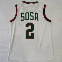 Maillot de basket-ball personnalisé rétro respirant, sublimation d'équipe, 3XL, style rétro, pour hommes, 100% polyester, sans manches