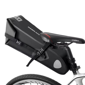 RIDERACE Fahrrads attel tasche Wasserdicht 10L für MTB Mountainbike Rennrad sitz mit großer Kapazität Faltbarer Heck tasche Kofferraum - Product Image 1