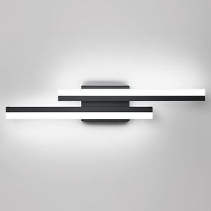 Moderna Lámpara <span class=keywords><strong>de</strong></span> Pared LED 3CCT <span class=keywords><strong>de</strong></span> 24 Pulgadas <span class=keywords><strong>para</strong></span> Interiores, IP44, Acrílica, <span class=keywords><strong>para</strong></span> <span class=keywords><strong>Baño</strong></span>, Dormitorio, 3ra Generación, Lámparas <span class=keywords><strong>de</strong></span> Espejo - Product Image 1