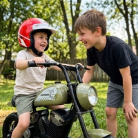 Mimbob Mini Moto Électrique Tout-Terrain pour Enfants 150W 14.4V/4Ah Batterie Vitesse 15km/h Charge 40kg Pente Maximale 8 Degrés Chinois
