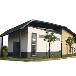 Luxury Villa Prefab Houses Prefab Warehouse Building Fast Install Prefabricated Light Steel Framing House