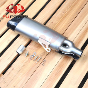 Silenciador deportivo SUS304 <span class=keywords><strong>Akrapovic</strong></span> HP Slip-on DUAL OUTLET Silenciador de escape ZIV - Product Image 3