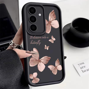 Dream Butterfly Anti-Fall Soft TPU Phone Case Grip para <span class=keywords><strong>Samsung</strong></span> A15/A55/A24/A23/S24Ultra/S23Fe Modelos compatibles A32 A13 - Product Image 5