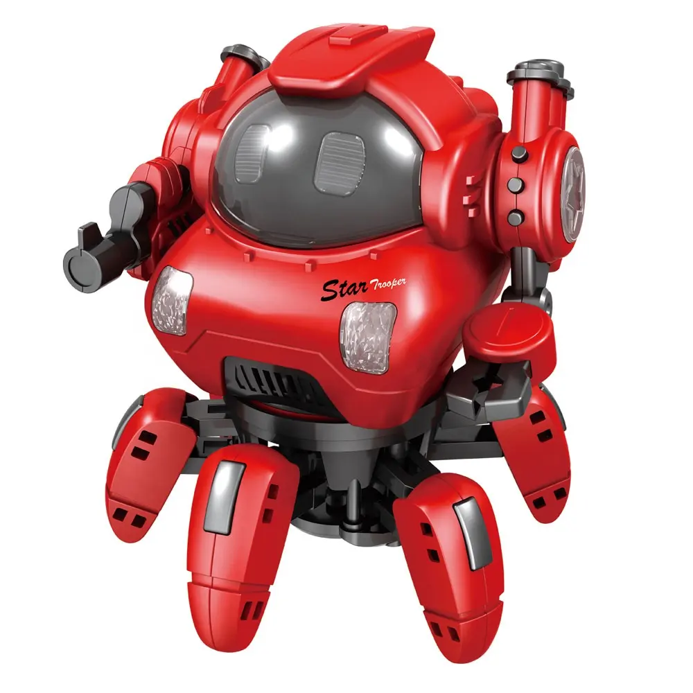 HW hot B/O Electric Intelligent Dance Walking Toy Robot with lights Juguete smart robot toy For Kids