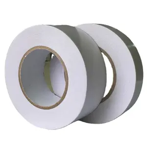 80/100 um Solvent Glue Cotton Paper Double Sided Tape For Paper Bag Sealing Fabric Bounding etc..