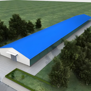 Instalación Rápida, Estructura Metálica Prefabricada, Gallinero, Granja Avícola, Nave Agrícola <span class=keywords><strong>con</strong></span> Diseño Personalizado - Product Image 2