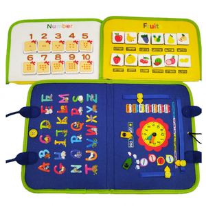 Nouveautés 2026 : Tableau d'activités Montessori en tissu pour enfants de 5 à 7 ans - Product Image 4