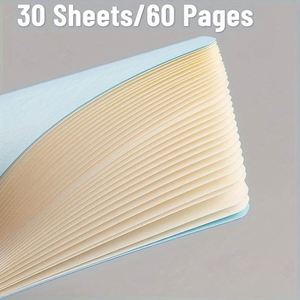 <b>Mini</b> A6 Student Planner <b>Notebook</b> with Pocket 70-80gsm Paper Portable Lined Diary for Gift - Product Image 3