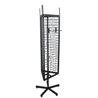Buy Wholesale China Rotating Display Stand 2 Tier Metal Spinning Counter  Top Wire Display Rack Multi-functional Retail & Metal Display Rack at USD  23