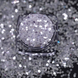 Bangsai Ultra Bright Noble Silver Glitter Poudre Extra Fine 0.01mm-6.00mm pour Noël Décoration Intérieure Usine En Gros En Vrac - Product Image 6