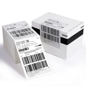 100*150 Thermal Labels Durable Waterproof with <b>Strong</b> Adhesive for Food Logistics Barcode Printing - Product Image 1