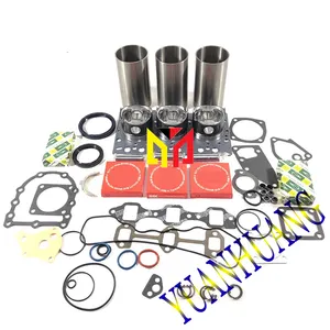 K3B Overhaul rebuild kit full gasket set For MITSUBISHI FIT Tractor MM408453 MM434004 Diesel Engine Excavator Loader