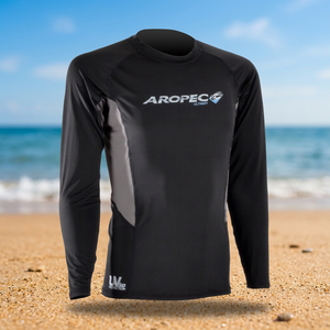 Camiseta de Protección UV para Hombre, de Poliéster, para Buceo, Natación, Snorkel, Deportes Acuáticos al Aire Libre, Ligera, Cómoda, para Todas las Estaciones - Product Image 3