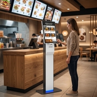 Terminaux de caisse enregistreuse, borne de paiement avec lecteur de carte, réponse rapide, machine de billetterie automatique pour cinéma