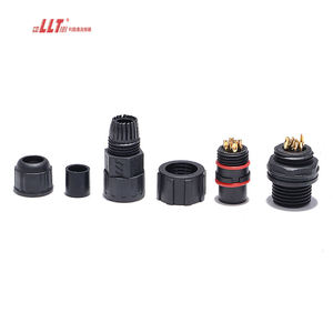 LLC M16ขั้วต่อกันน้ำแรงดันต่ำ2 + 8pin, Ip68แผงกันน้ำ - Product Image 3