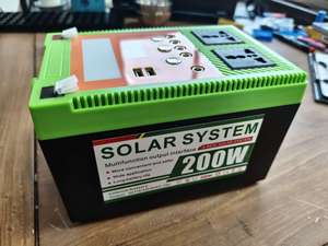 高效能源系统 100w 200w 300w 发电站反向充电家用住宅露营应急AC220V输出电源组 - Product Image 2